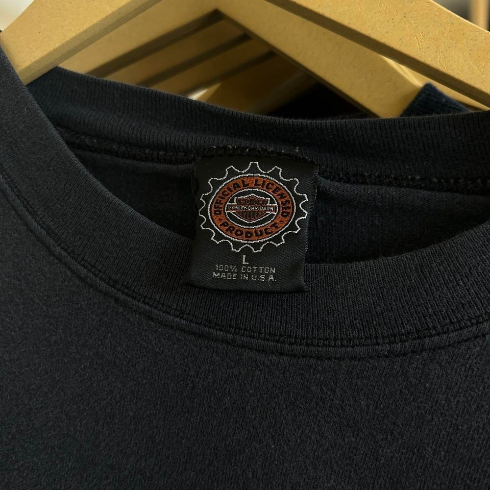 Vintage Harley Davidson Wraparound Tee 1996 - Picture 5 of 5